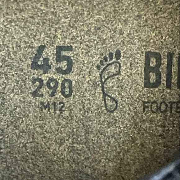 Birkenstock QO 500 in black leather size 45 (US 13) - Picture 6 of 6